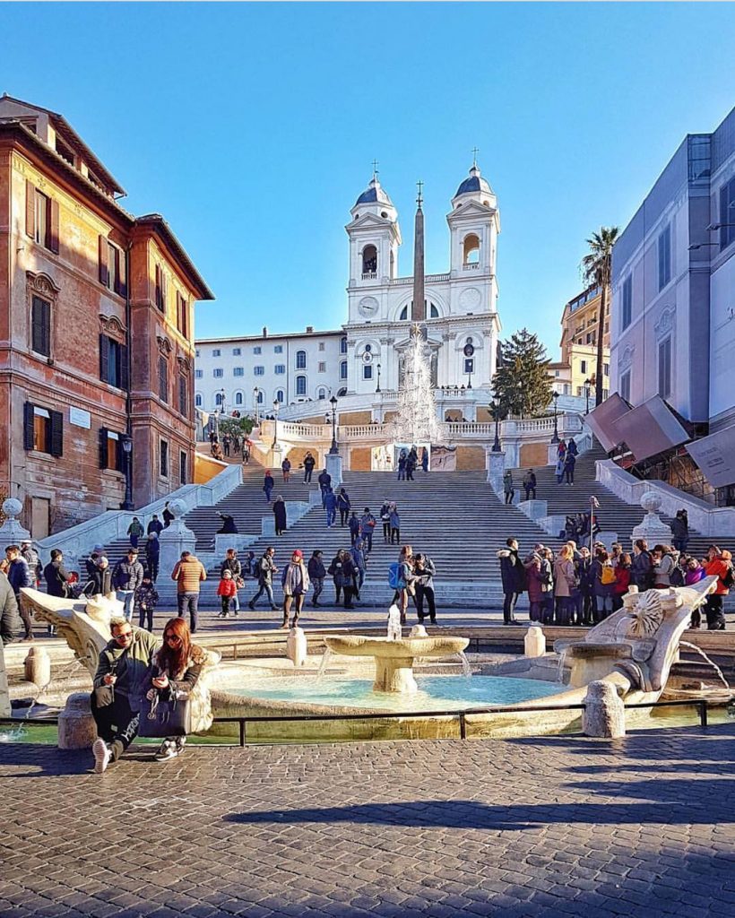 piazza di spagna italie