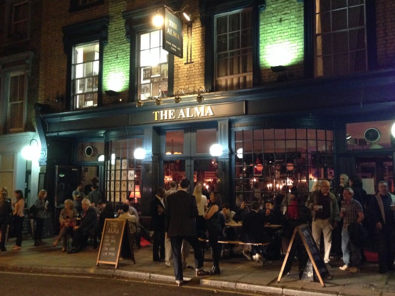 alma pub london