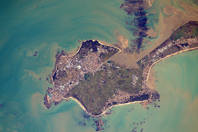 Noirmoutier vue du ciel