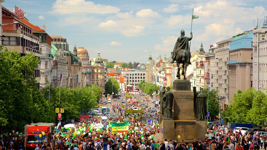 Venceslas place - prague