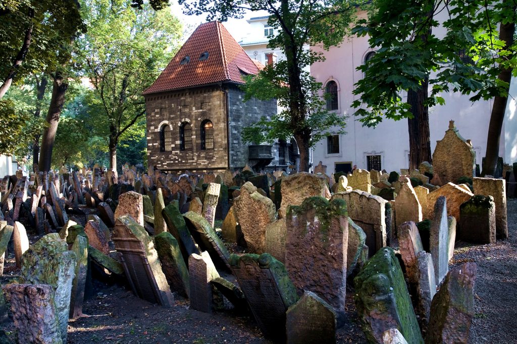 cimetiere juif a Josefov - Prague