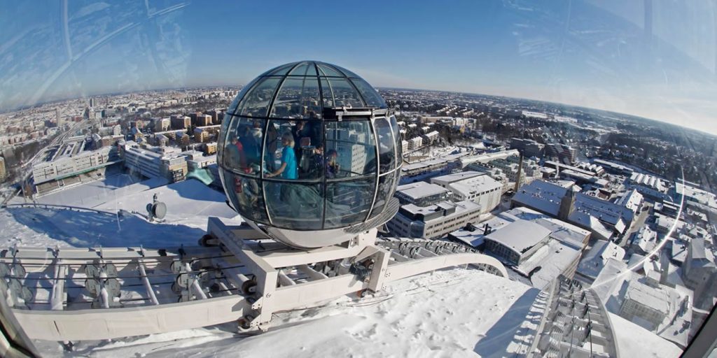 skyview ericsson globe stockholm suede