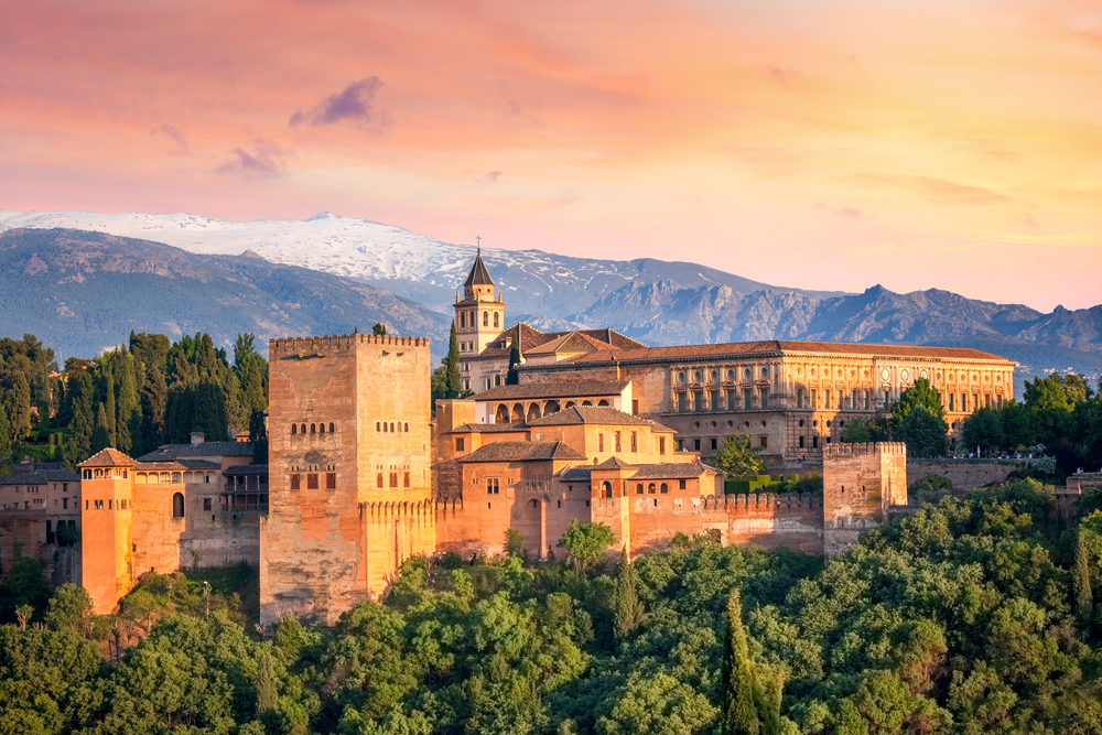 L'Alhambra à Grenade en Andalousie