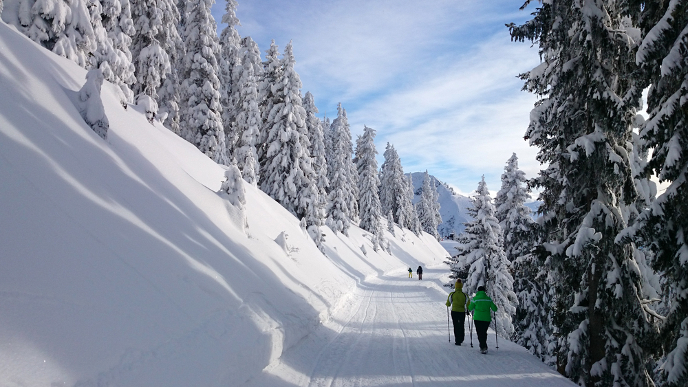 Kitzbühel dans les Alpes Autrichienne