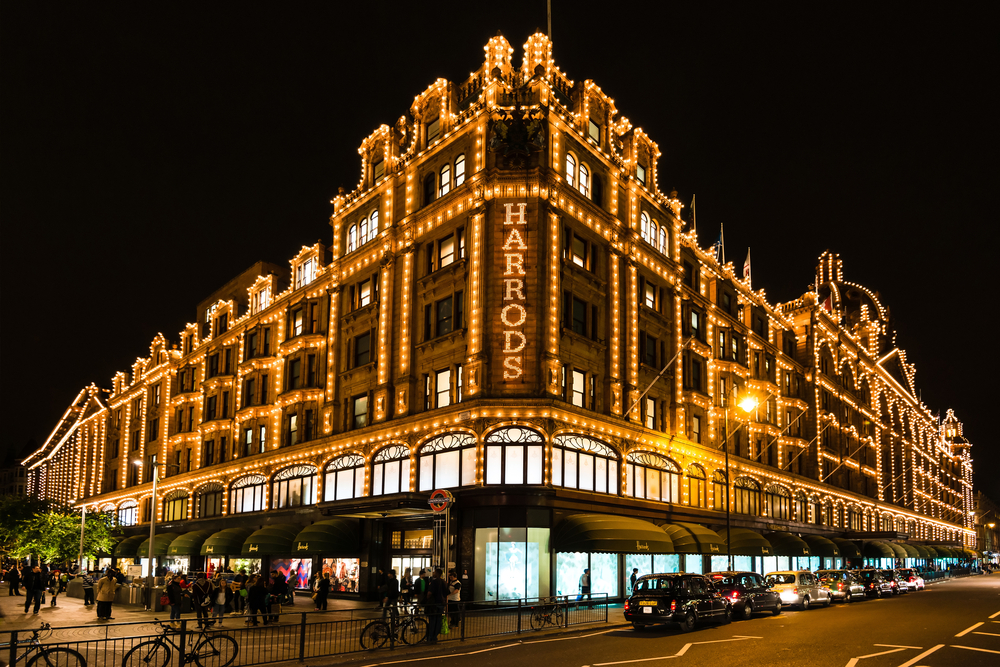 faire du shopping chez Harrods