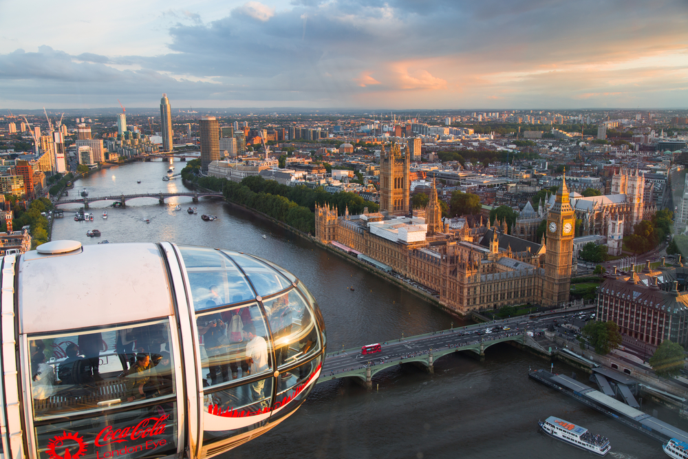 la grande roue du London Eye