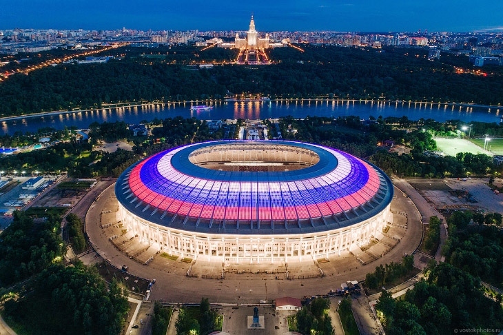 Stade Loujniki Moscou - Стадион Лужники